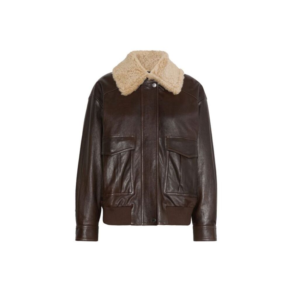 Max Mara Weekend Calata Leather Jacket Women